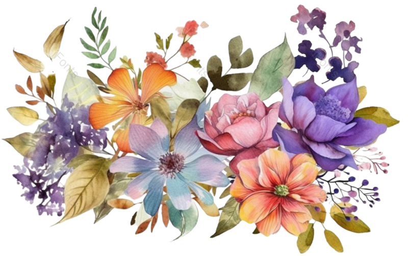 叶子图片,传统图案元素,花卉PNG,花朵免抠素材
